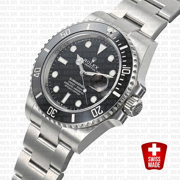 Rolex Submariner 16610 40mm Stainless Steel Men's Watch Factory Clone –  Juell Time